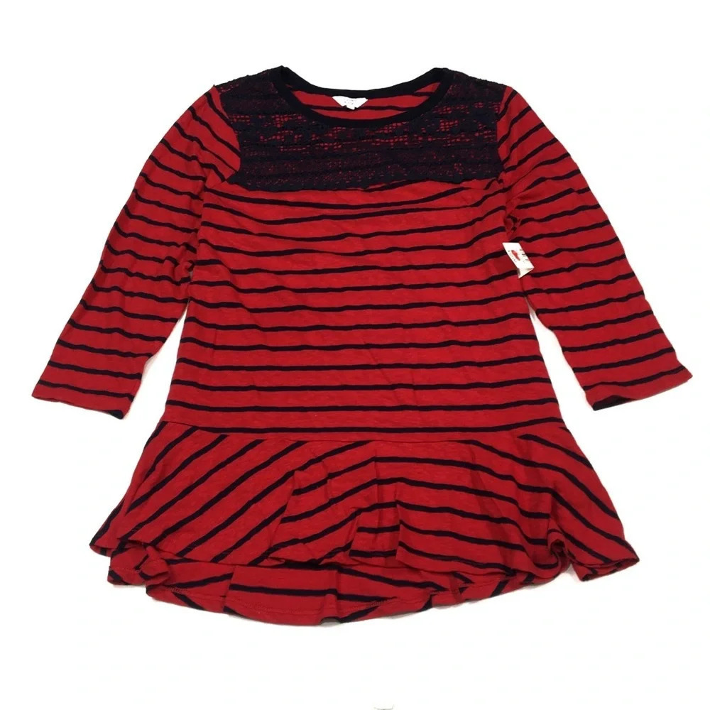DR52 NWT Womens Crown & Ivy Shirt dress Plus 1X